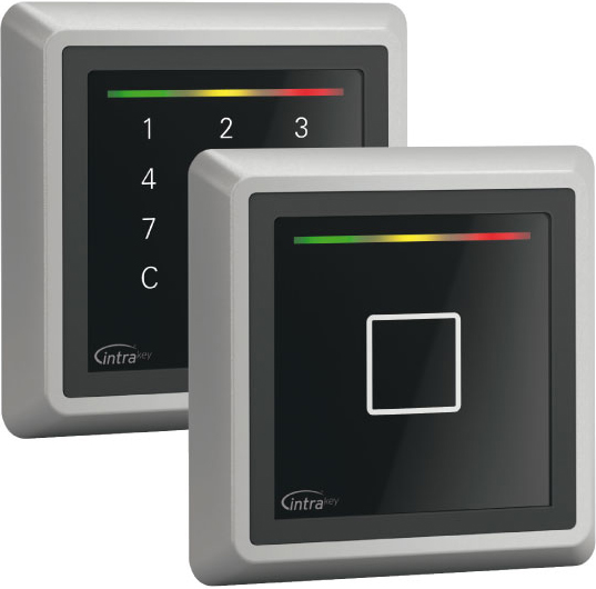 Online-Zutrittsleser Zwei Online-Zutrittsleser