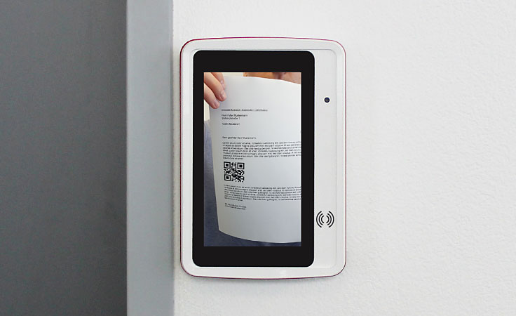 QR-Code Scan Beispielbild für Anwesenheitserfassung per QR-Code Scan