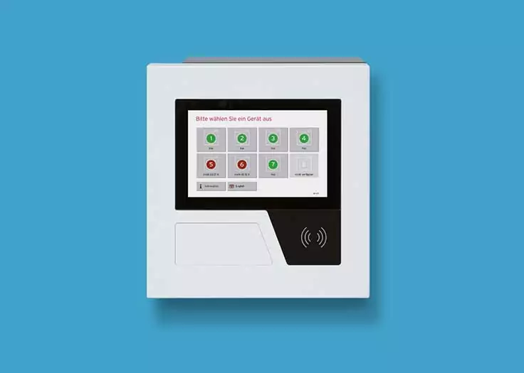 smartBASE-Abrechnungsterminal Waschterminal smartBase zur Abrechnung für Waschräume und Waschsalons