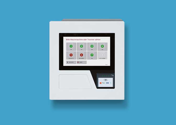 smartBASE-POS Waschterminal smartBase POS für Waschräume und Waschsalons