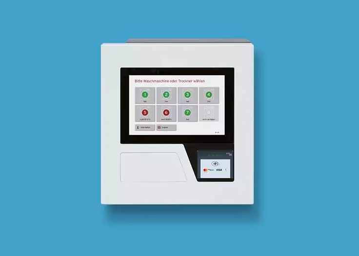 smartBASE-POS Waschterminal smartBase POS für Waschräume und Waschsalons