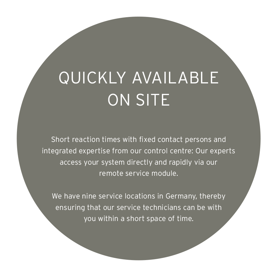 Quickly available Quickly available