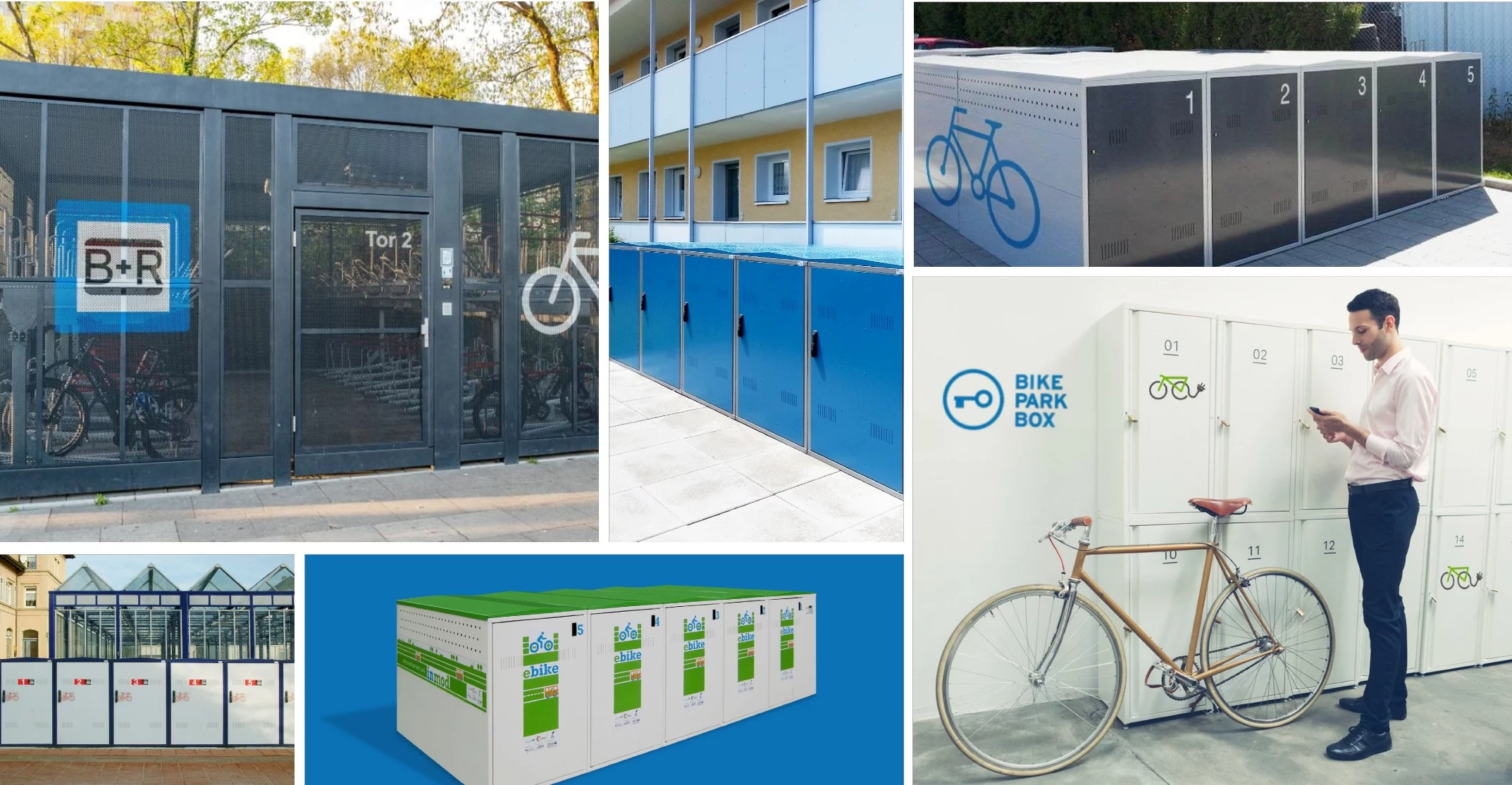 Varianten Fahrradgaragen IntraKey Varianten Fahrradgaragen IntraKey