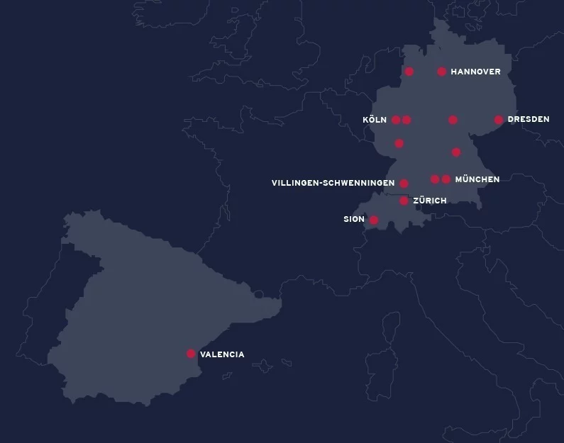 SECANDA Locations